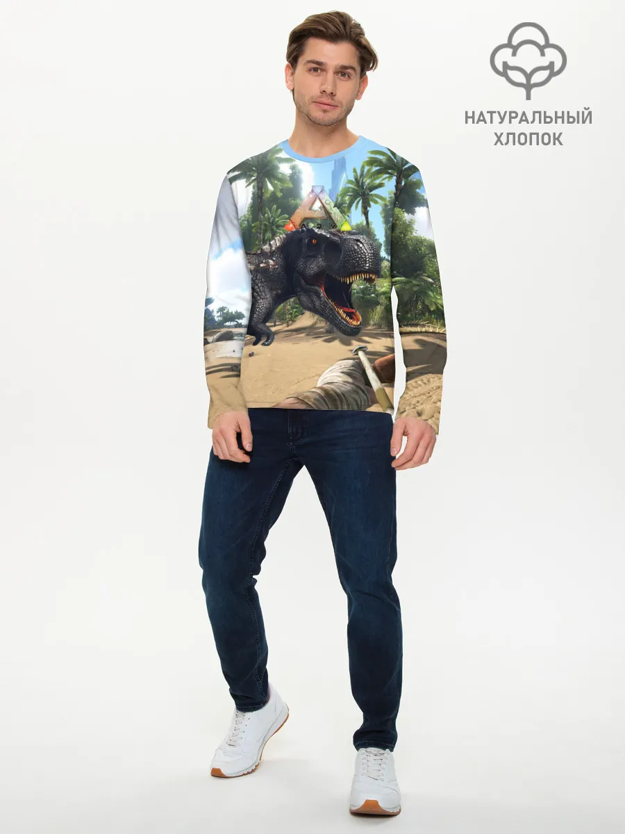 Мужской лонгслив базовый / Ark Survival Evolved