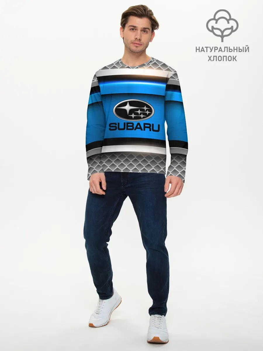 Мужской лонгслив базовый / SUBARU SPORT
