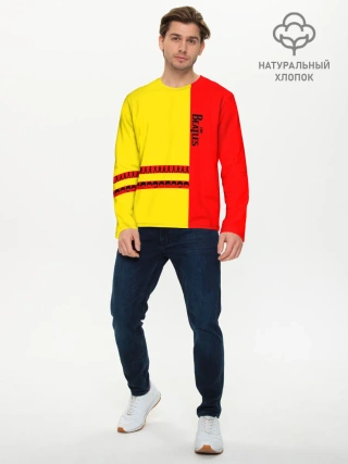 Мужской лонгслив базовый / The Beatles