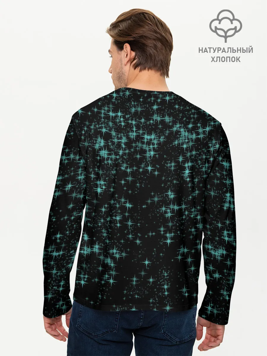 Мужской лонгслив базовый / Нефритовый Будда