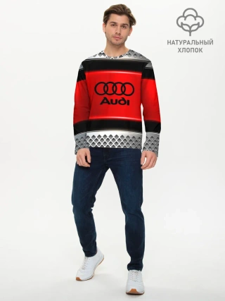 Мужской лонгслив базовый / AUDI