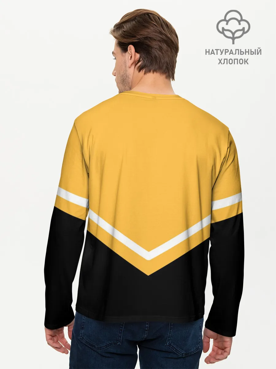 Мужской лонгслив базовый / Pittsburgh Penguins