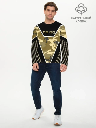 Мужской лонгслив базовый / CS:GO