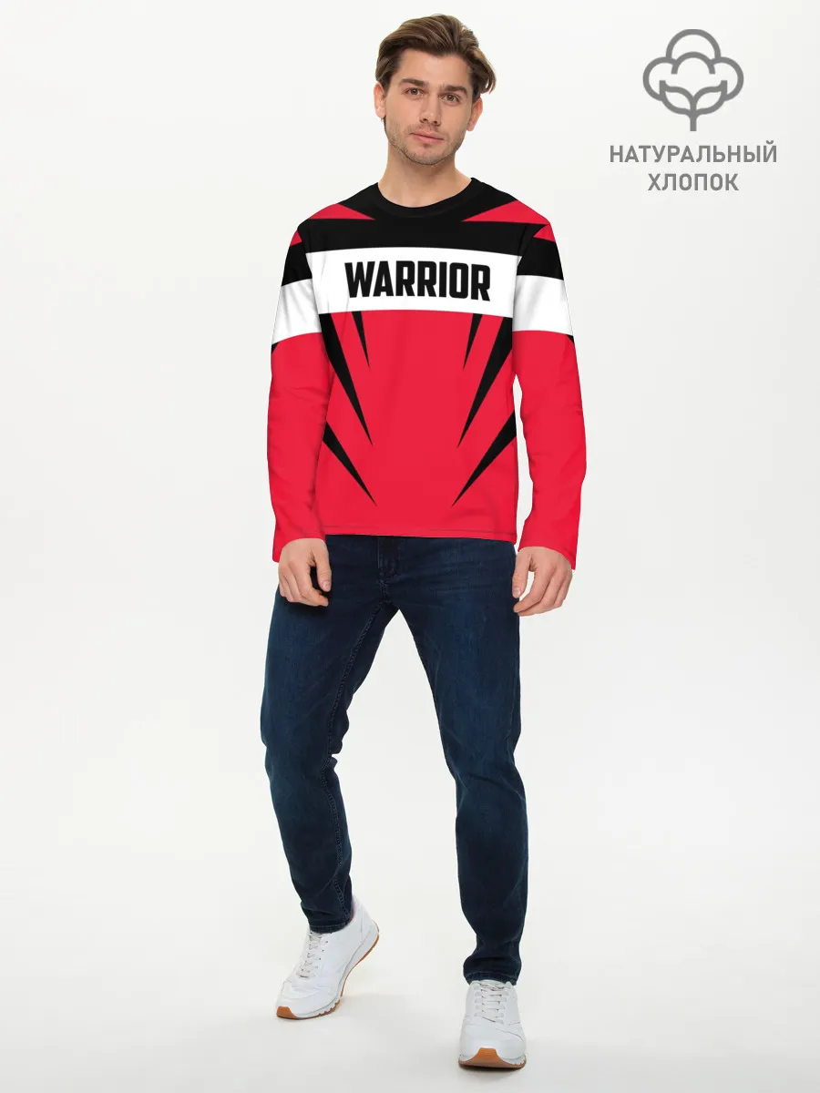Мужской лонгслив базовый / Warrior