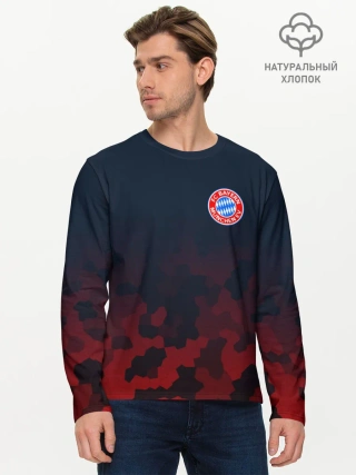 Мужской лонгслив базовый / BAYERN MUNCHEN SPORT