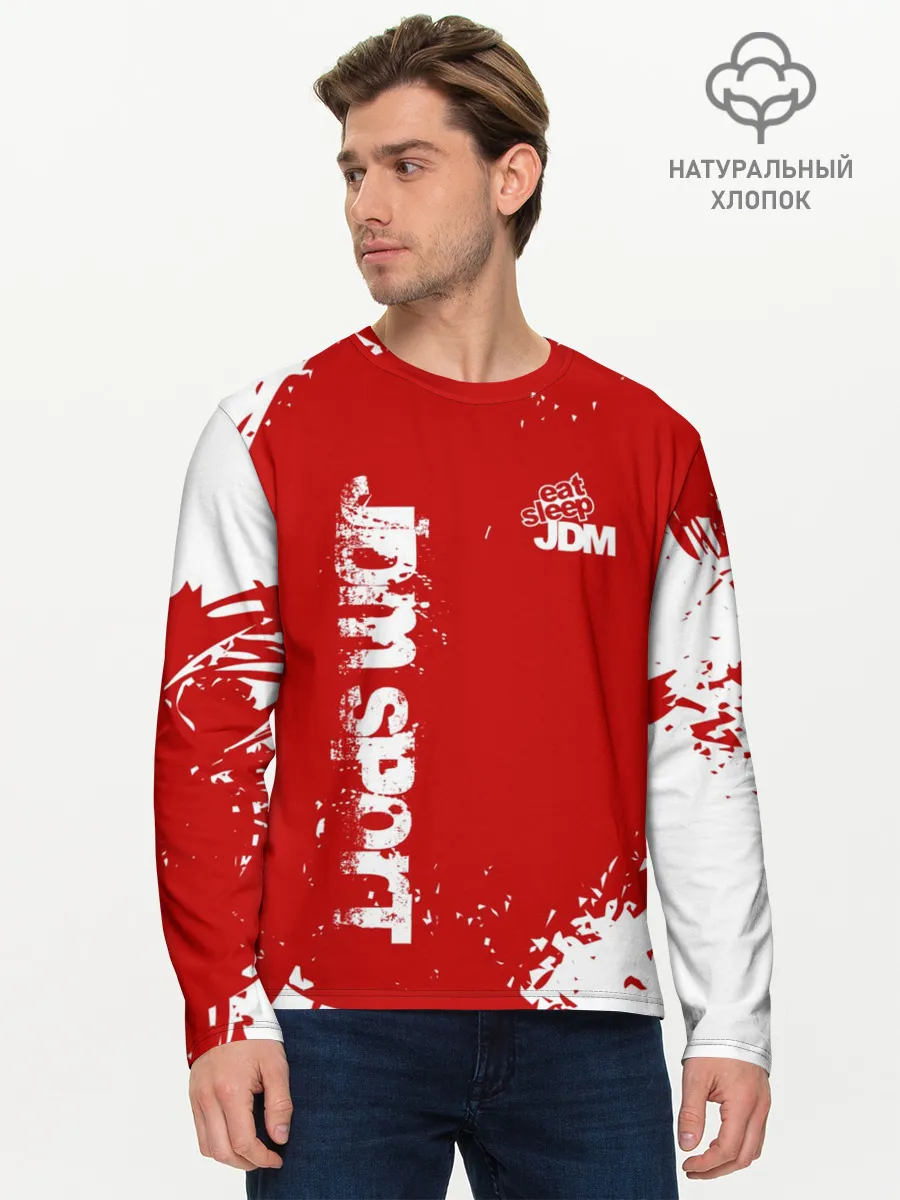 Мужской лонгслив базовый / JDM SPORT