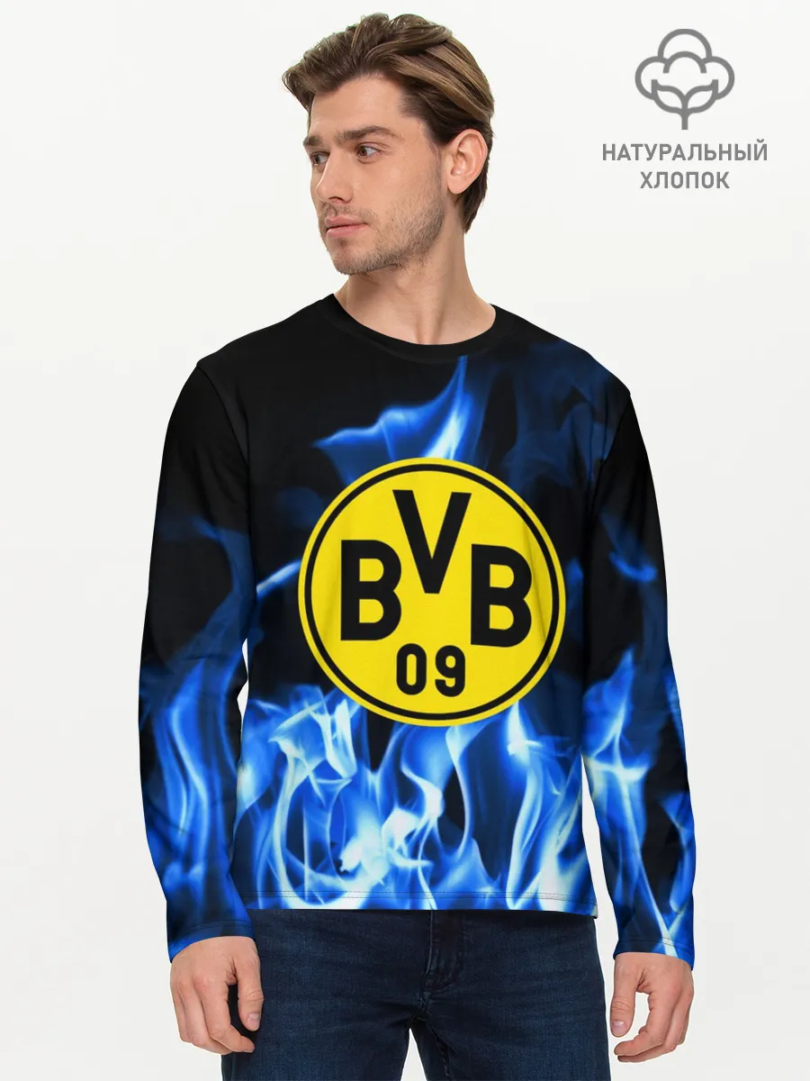 Мужской лонгслив базовый / BORUSSIA