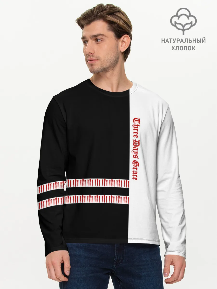 Мужской лонгслив базовый / Three Days Grace