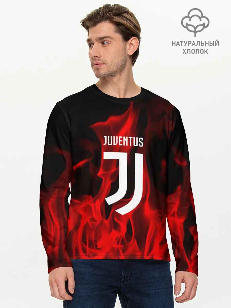 Мужской лонгслив базовый / JUVENTUS SPORT