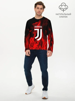 Мужской лонгслив базовый / JUVENTUS SPORT