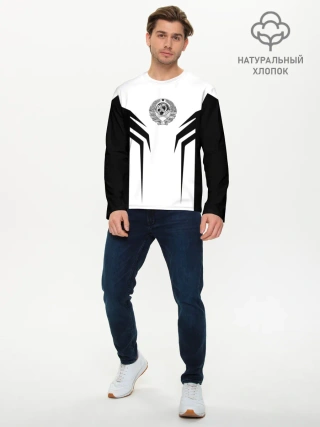 Мужской лонгслив базовый / СССР,