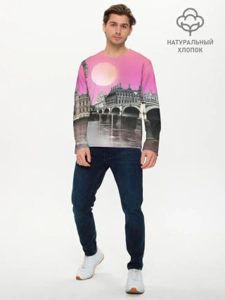 Мужской лонгслив базовый / UK