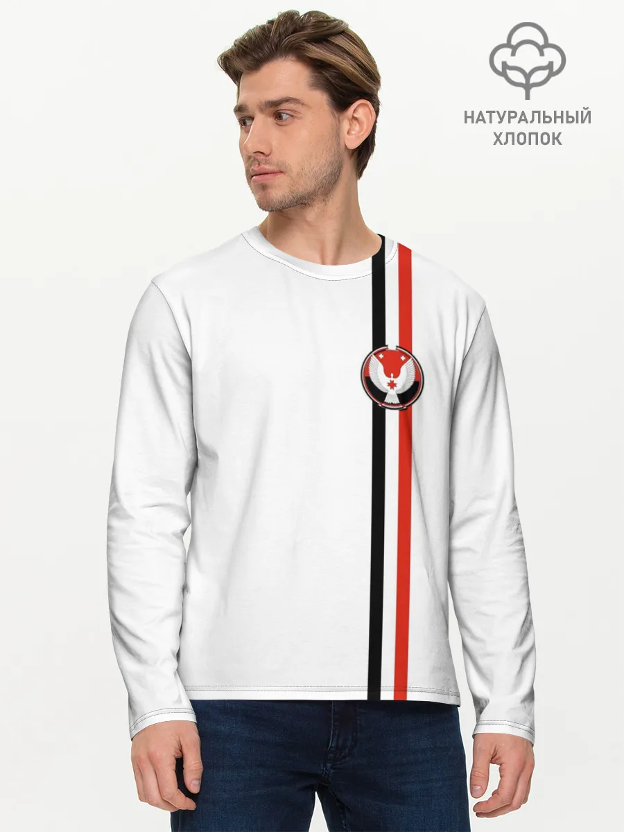 Мужской лонгслив базовый / Удмуртская республика