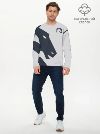 Мужской лонгслив базовый / Liquid - The Form