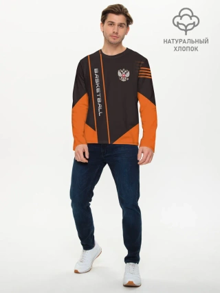 Мужской лонгслив базовый / Баскетбол