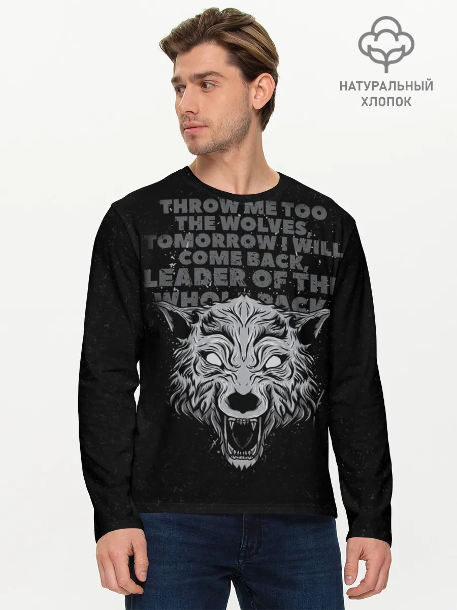 Мужской лонгслив базовый / Bring Me the Horizon