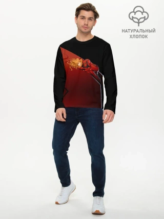 Мужской лонгслив базовый / Asuka Langley Soryu