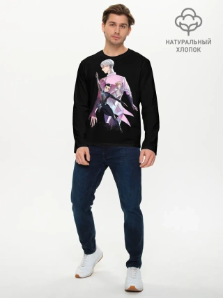 Мужской лонгслив базовый / Yuri on Ice_2