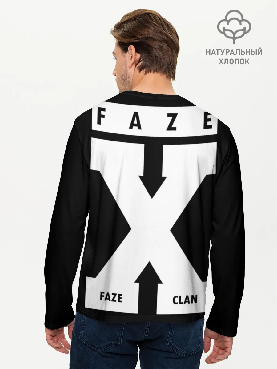 Мужской лонгслив базовый / Faze Clan