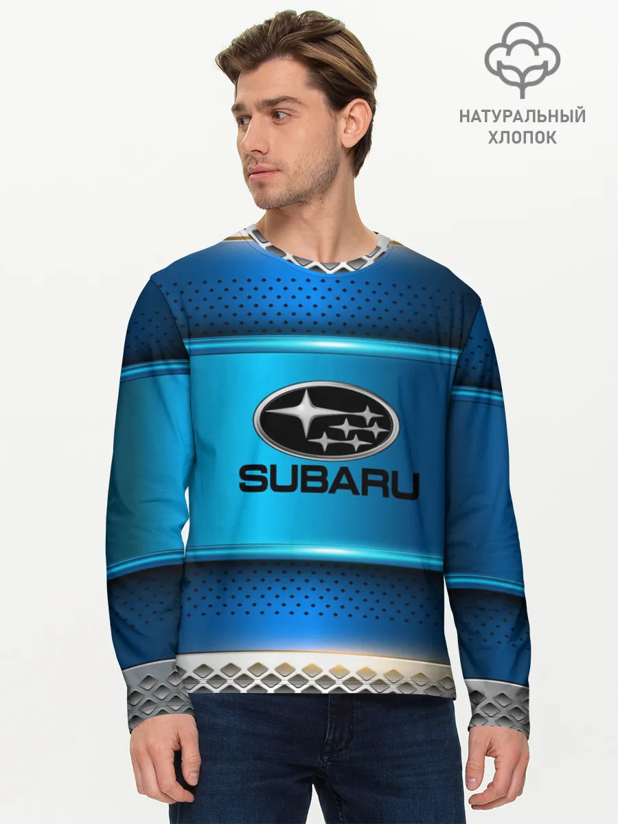Мужской лонгслив базовый / SUBARU sport collection