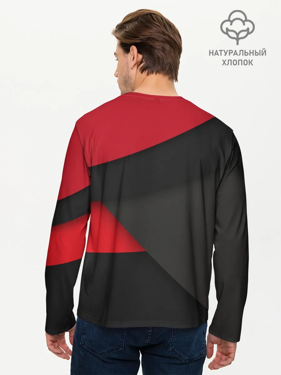 Мужской лонгслив базовый / Манчестер форма