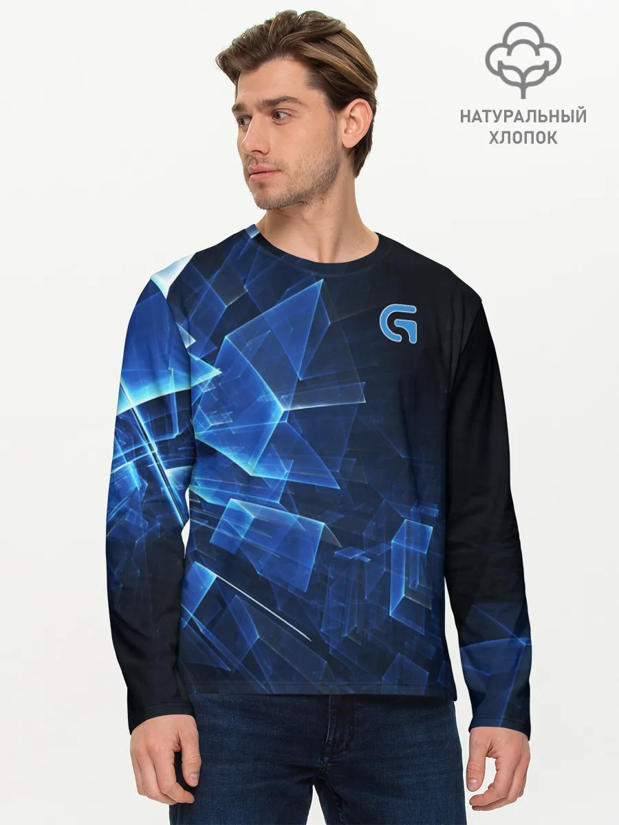 Мужской лонгслив базовый / GEOMETRY.