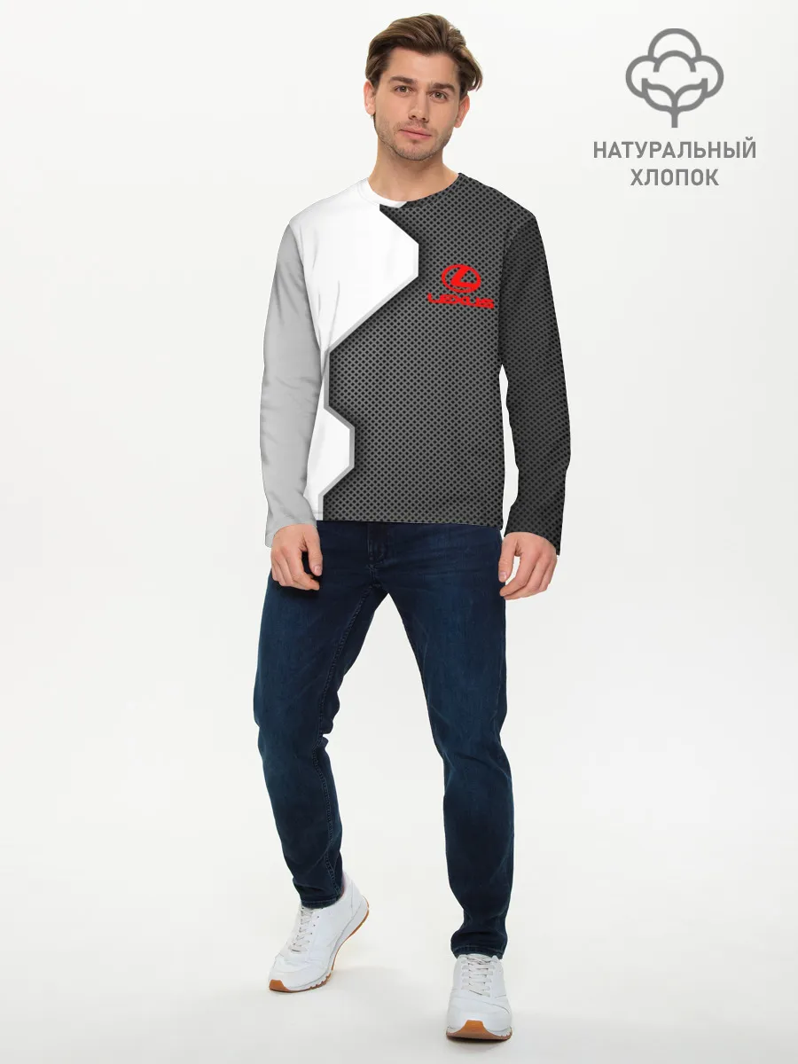 Мужской лонгслив базовый / Lexus sport uniform auto