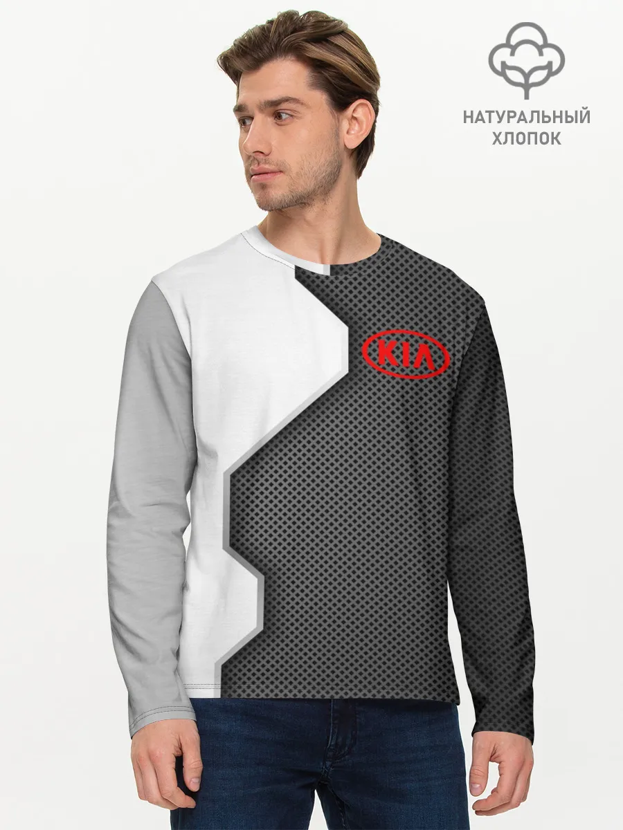 Мужской лонгслив базовый / Kia sport uniform auto