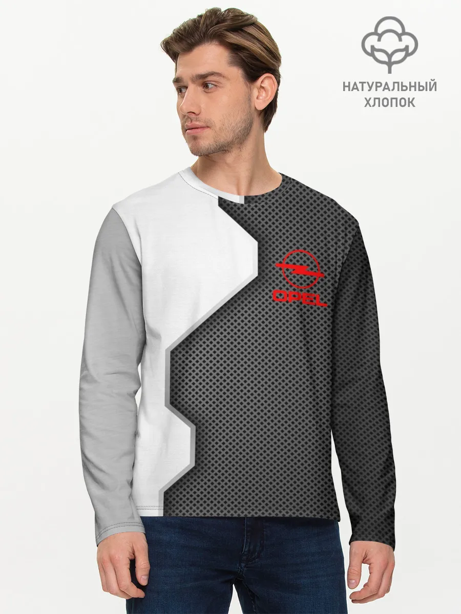 Мужской лонгслив базовый / Opel sport uniform auto