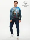 Мужской лонгслив базовый / God of War
