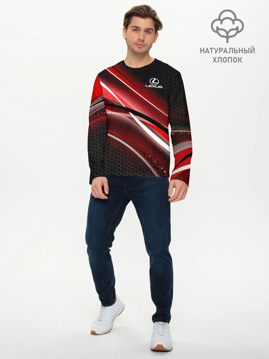 Мужской лонгслив базовый / LEXUS.