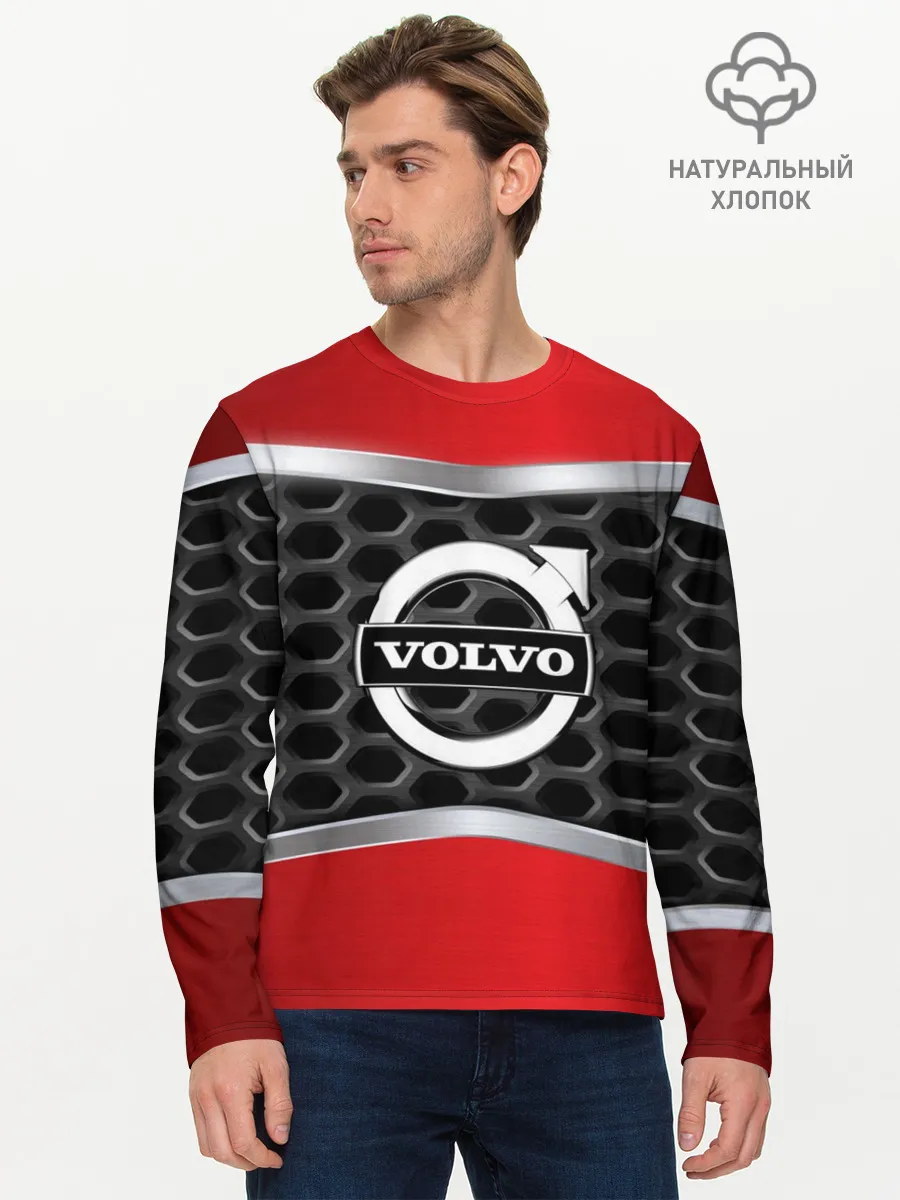 Мужской лонгслив базовый / VOLVO