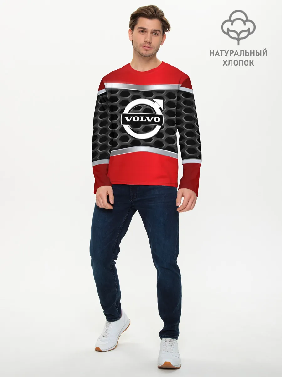 Мужской лонгслив базовый / VOLVO