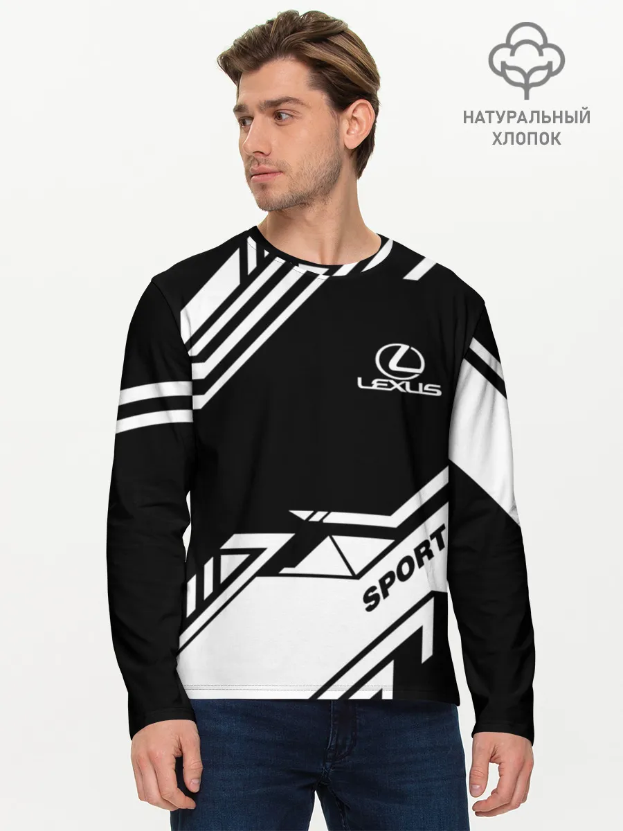 Мужской лонгслив базовый / LEXUS SPORT
