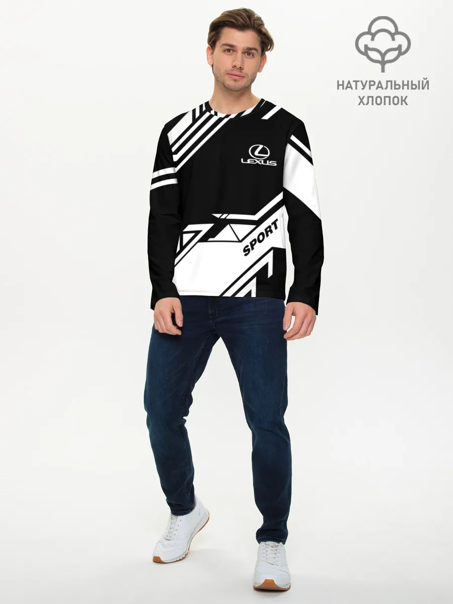 Мужской лонгслив базовый / LEXUS SPORT