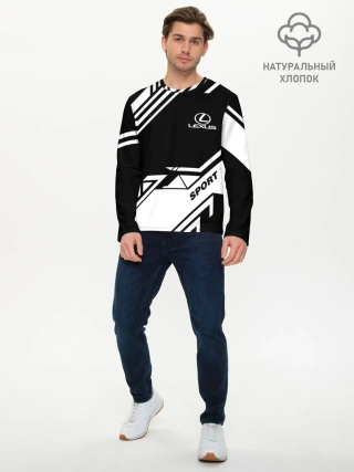 Мужской лонгслив базовый / LEXUS SPORT