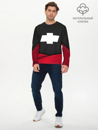 Мужской лонгслив базовый / CHEVROLET