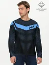 Мужской лонгслив базовый / Mass Effect N7