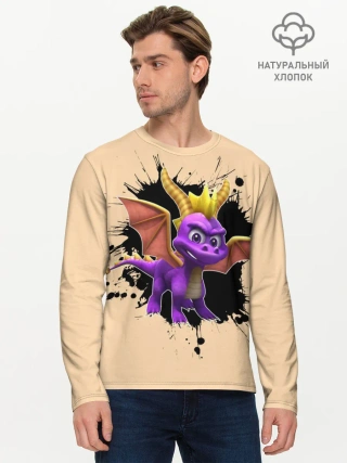 Мужской лонгслив базовый / Spyro