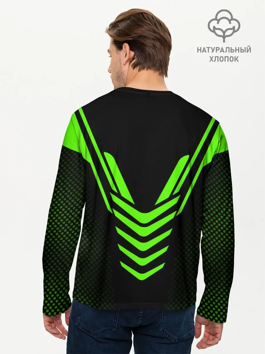 Мужской лонгслив базовый / Mass Effect N7