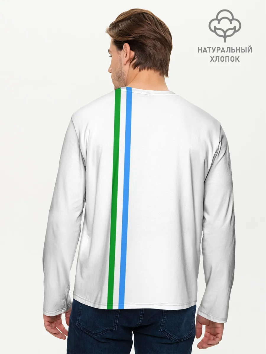 Мужской лонгслив базовый / Ханты-Мансийский округ