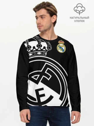 Мужской лонгслив базовый / Real Madrid Exclusive