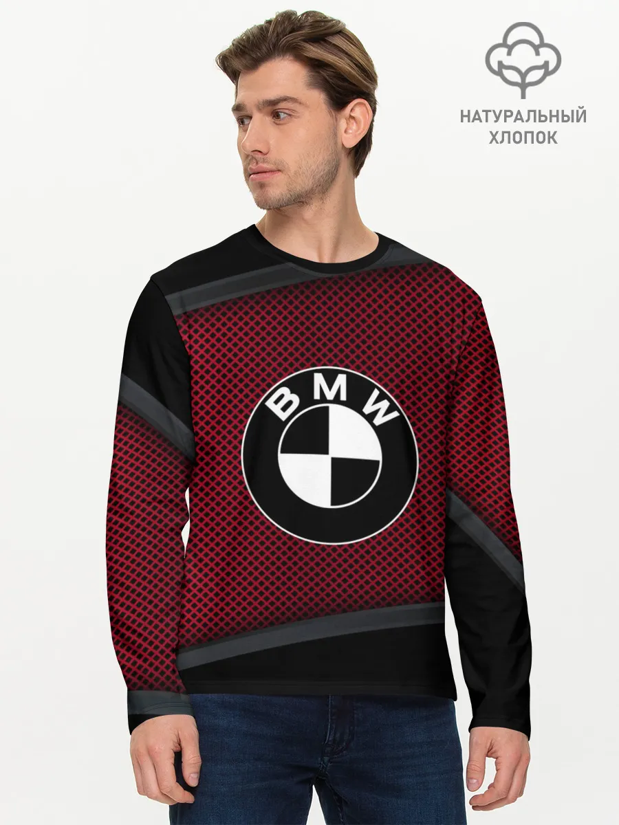 Мужской лонгслив базовый / BMW SPORT
