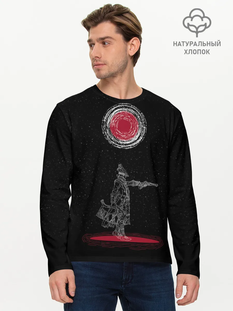 Мужской лонгслив базовый / Бладборн