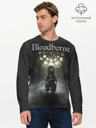 Мужской лонгслив базовый / Bloodborne