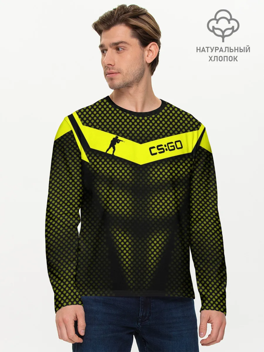 Мужской лонгслив базовый / CS:GO
