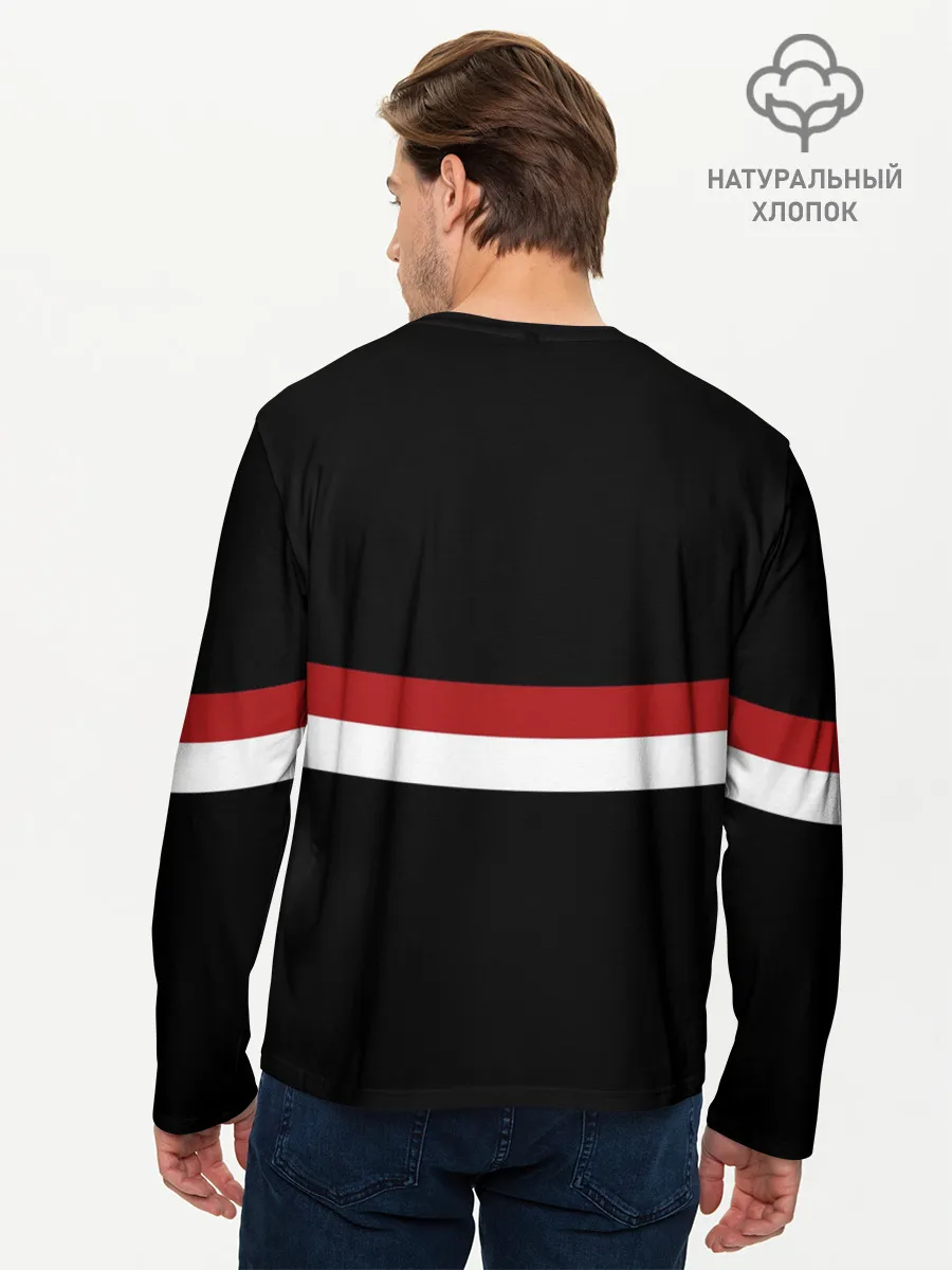 Мужской лонгслив базовый / ФК Милан