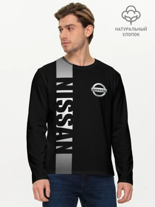 Мужской лонгслив базовый / NISSAN SPORT