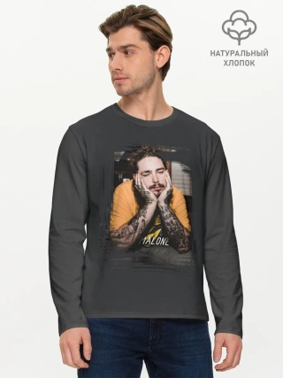 Мужской лонгслив базовый / Остин Ричард Пост