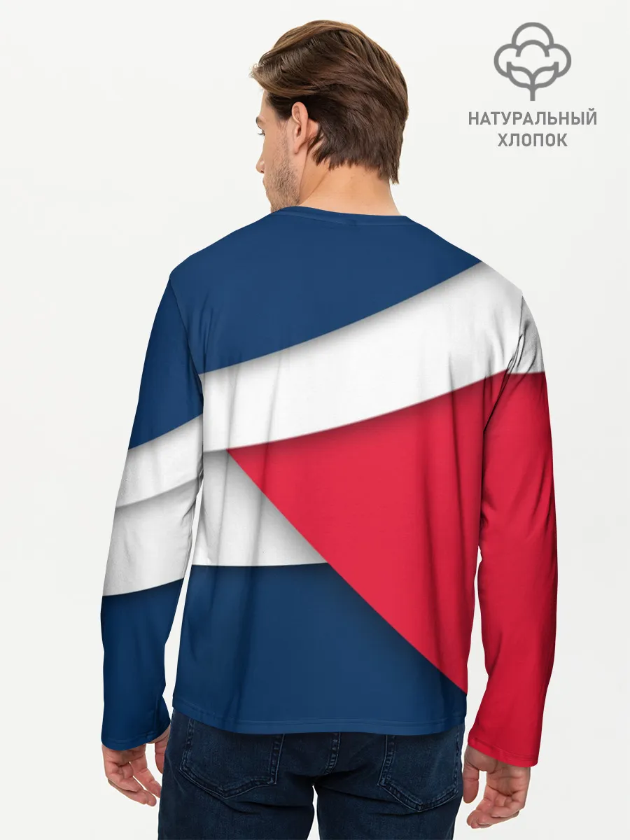 Мужской лонгслив базовый / Кэпиталз